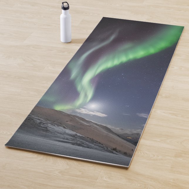 Nordlichter Norwegen Yogamatte (Beispiel)