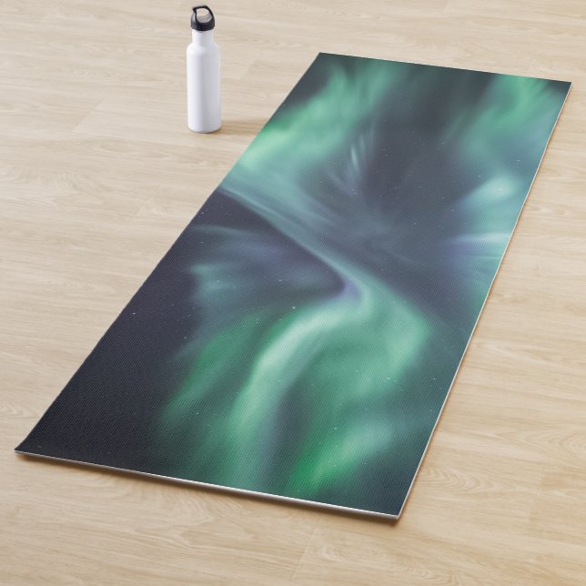 Nordlichter Norwegen Yogamatte (Beispiel)