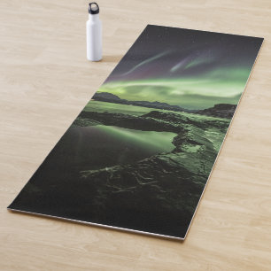 Nordlichter Norwegen Yogamatte