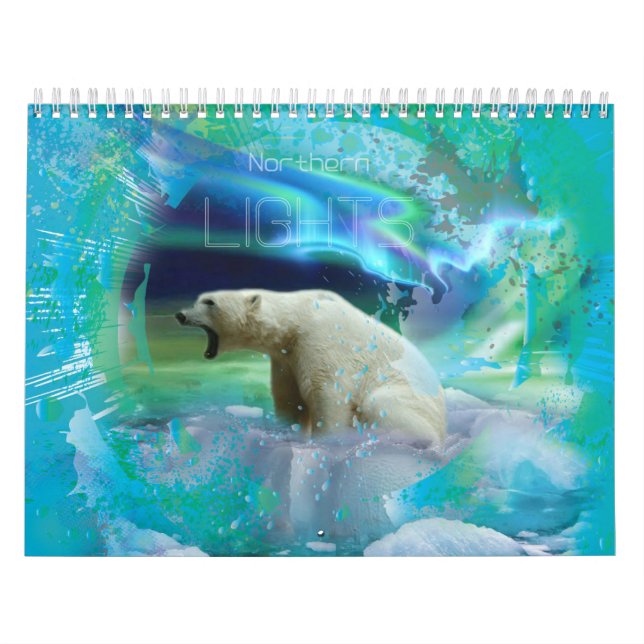 Nordlichter (Polarlichter) Kalender (Titelbild)
