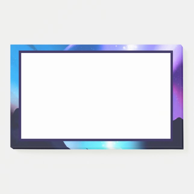 Nordlichter Post-it Klebezettel (Vorderseite)