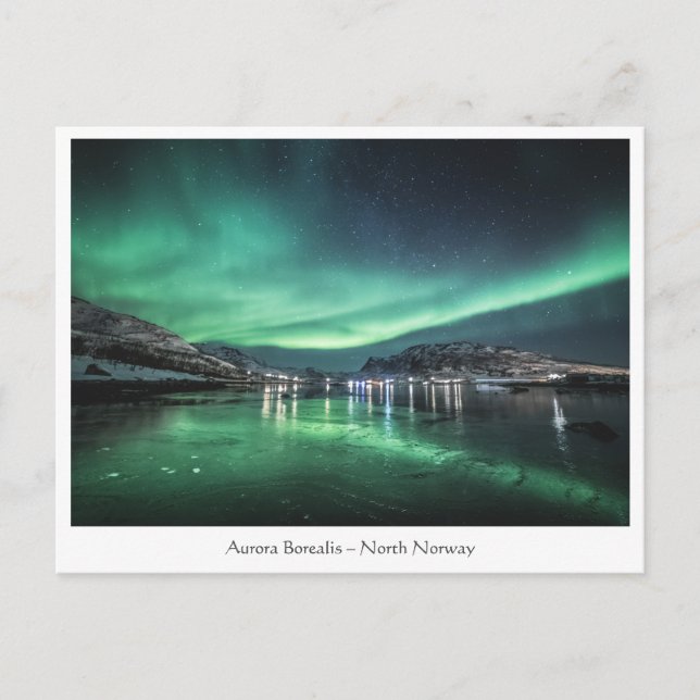 Nordlichter Postkarte (Vorderseite)