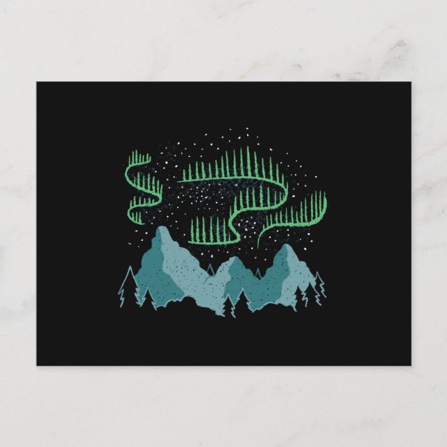 Nordlichter Postkarte (Vorderseite)