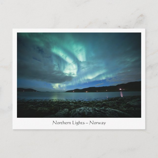 Nordlichter Postkarte (Vorderseite)