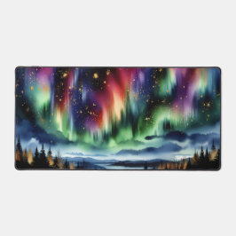 Nordlichter-Schreibtischunterlage Aurora Borealis  Schreibtischunterlage