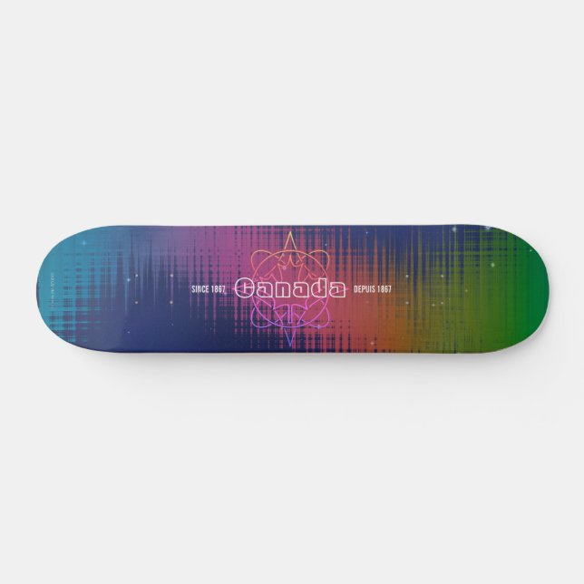 Nordlichter Skateboard (Horizontal)