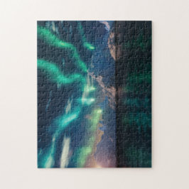 Nordlichter über Wasser | Aurora Borealis
