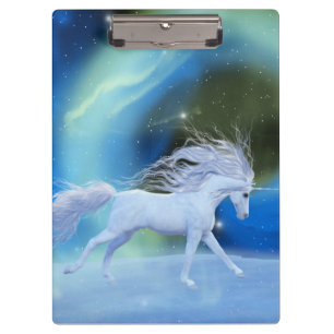 Nordlichter unicorn klemmbrett