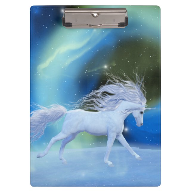 Nordlichter unicorn klemmbrett (Vorderseite)