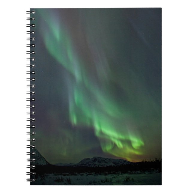 Nordlichter | Whitehorse, Yukon Notizblock (Vorderseite)