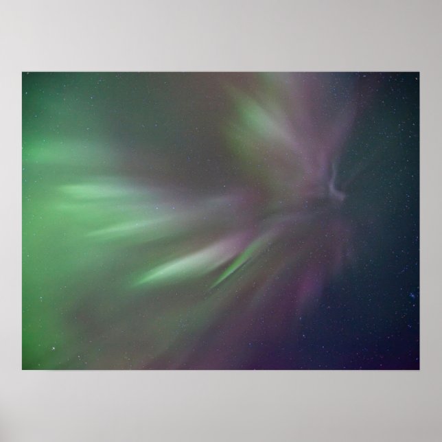 Nordlichter | Whitehorse, Yukon Poster (Vorne)
