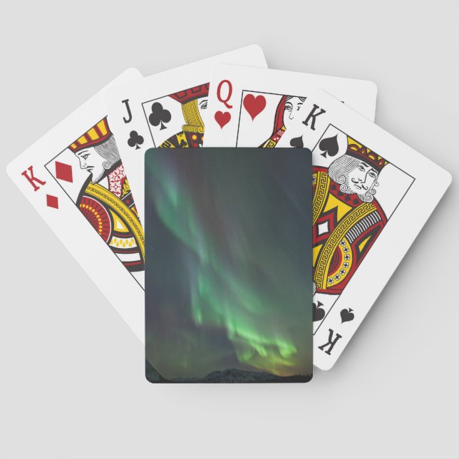 Nordlichter | Whitehorse, Yukon Spielkarten (Rückseite)