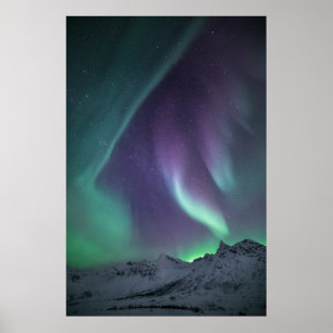 Nordlichtgebirge Poster