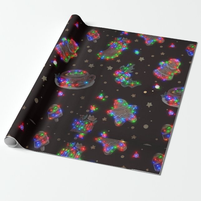 Nordlichtpapier Geschenkpapier (Ungerollt)