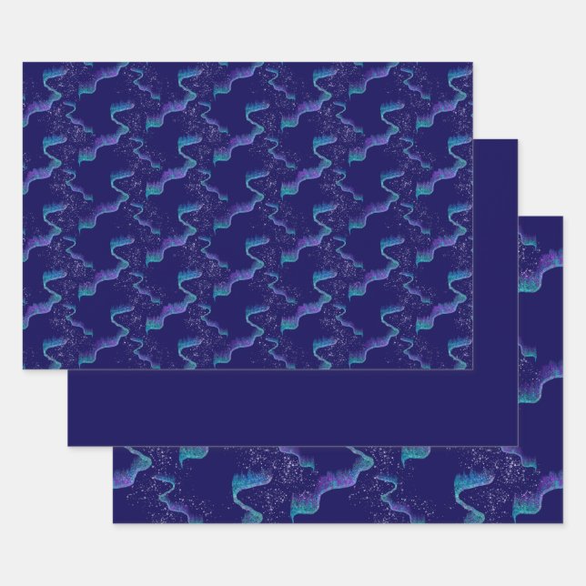 Nordlichtpapier Geschenkpapier Set (Set)