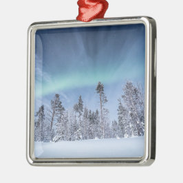 Nordlichtskandinavien Ornament Aus Metall