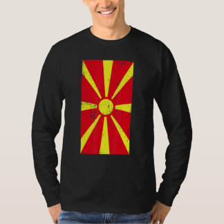 Nordmakedonien Balkan Europa Skopje Not leidend F T-Shirt