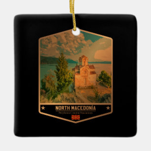 Nordmakedonien Keramikornament