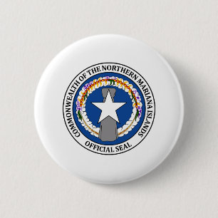 Nordmariana-Inselbewohnerwappen Button