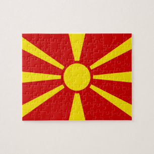 Nordmazedonien-Flagge