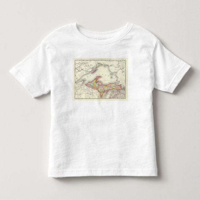 Nordmichigan Kleinkind T-shirt (Vorderseite)
