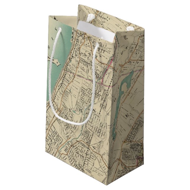 Nordnew york city 5 kleine geschenktüte (Rückseite Schrägansicht)