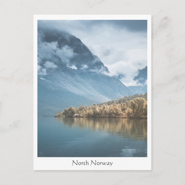 Nordnorwegisches Foto Postkarte (Vorderseite)