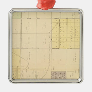 Nordomaha, Nebraska Silbernes Ornament