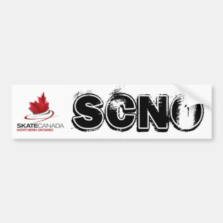 Nordontario Logo Skate-Kanadas Autoaufkleber