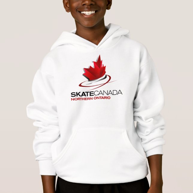 Nordontario Logo Skate-Kanadas Hoodie (Vorderseite)