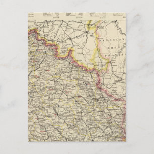 Nordost-Frankreich Postkarte