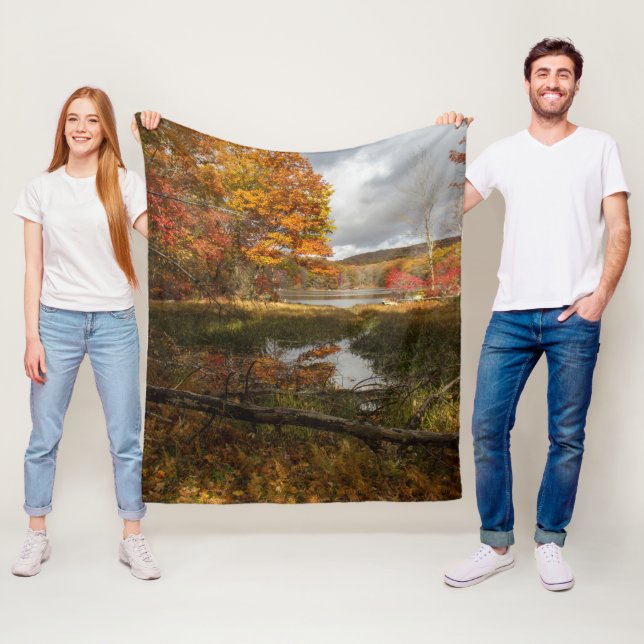 Nordost-Herbst Fleecedecke (Beispiel)