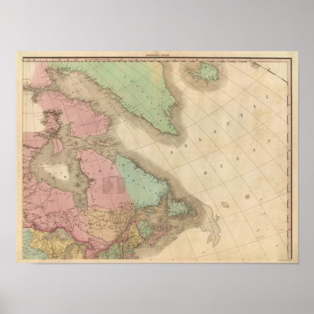 Nordost-Nordamerika Poster (Vorne)
