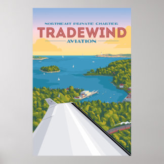Nordost Summer Tradewind Aviation Poster