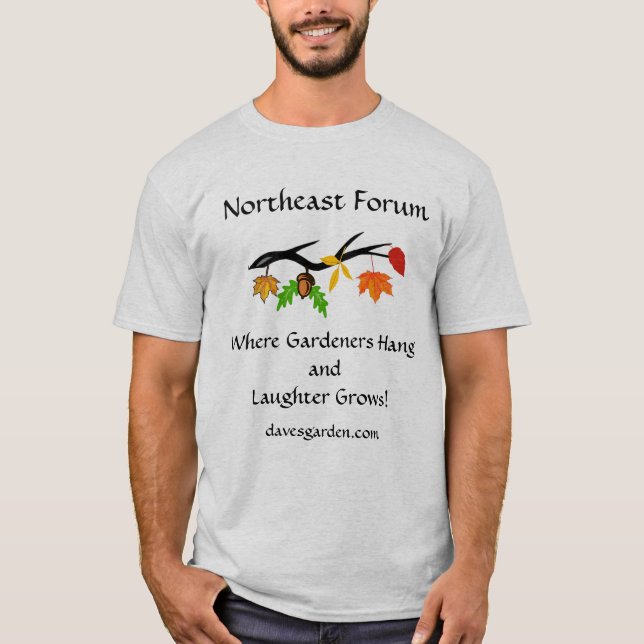 Nordostforum #2: Gelächter wächst T-Shirt (Vorderseite)