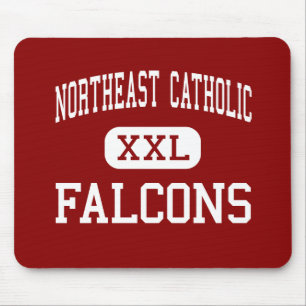 Nordöstlich Katholischer - Falcons - hoch - Mousepad