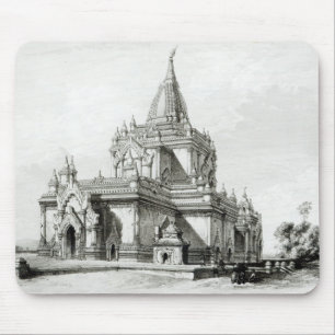 Nordöstliche Ansicht von Gaudapalen Tempel am Mousepad
