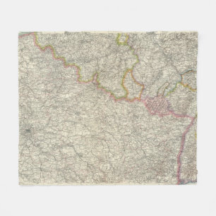 Nordöstliches Frankreich Fleecedecke