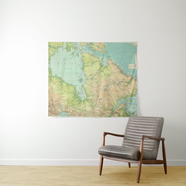 Nordöstliches Kanada Wandteppich (Beispiel (Horizontal))