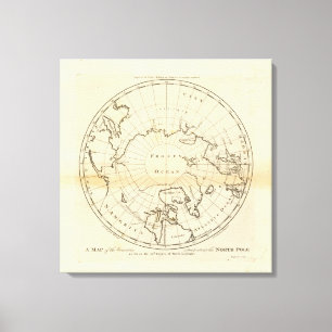 Nordpol 2 leinwanddruck