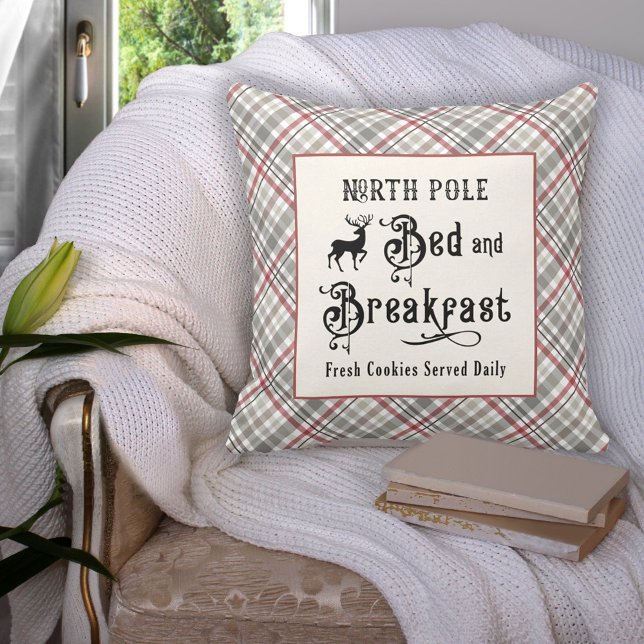 Nordpol Bed and Breakfast Bauernhof Weihnachten Kissen (Von Creator hochgeladen)