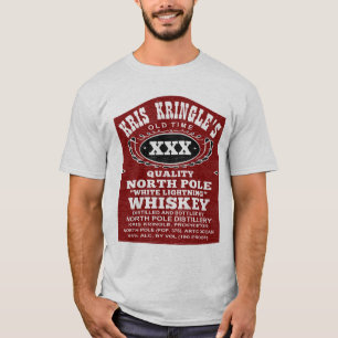 Nordpol-Brennerei-lustiges Weihnachtst-shirt T-Shirt