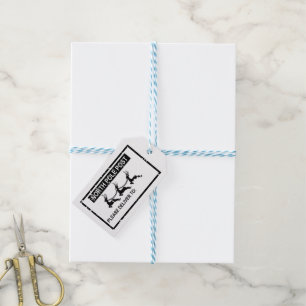 Nordpol Briefmarke Weihnachten Geschenkanhänger