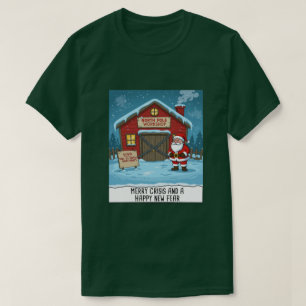 Nordpol Cartoon Lustig T-Shirt