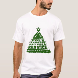 "Nordpol-Express-Lieferdienst" Festliches Chri T-Shirt