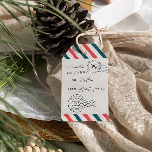 Nordpol-Express   Weihnachtspost Geschenkanhänger