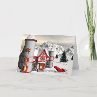 Nordpol Feiertagskarte