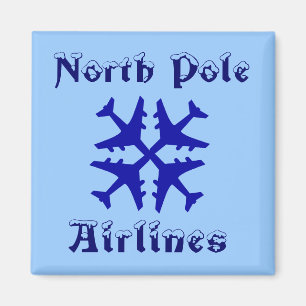 Nordpol-Fluglinien-Magnet Magnet