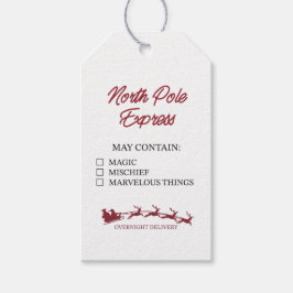 Nordpol Geschenkanhänger