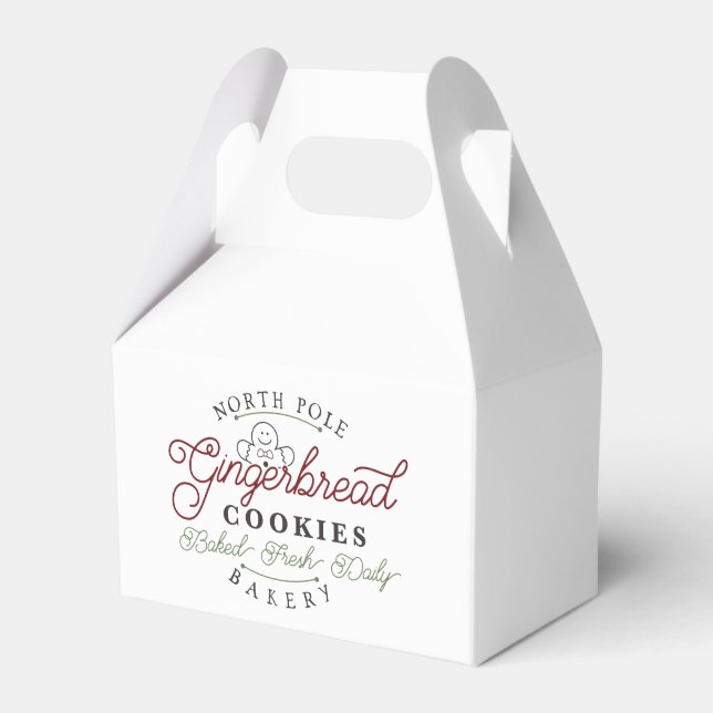 Nordpol Lebkuchengebäck Geschenkschachtel (Vorderseite)